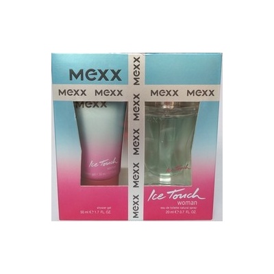 Mexx Ice Touch Women EDT 20 ml + sprchový gél 50 ml darčeková sada