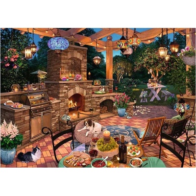 Ravensburger - Puzzle Steve Read: My Haven No. 10 - The Garden Kitchen - 1 000 piese