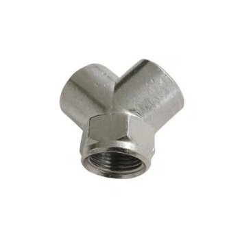 Adler Разпределител за въздух с 2 изхода, тип y, 3/8" вътрешна резба (0135.90)