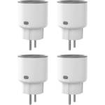 SONOFF Смарт контакт Sonoff S60ZBTPF Zigbee 16A (4 бр. ) (S60ZBTPF 4PACK)