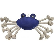 animALL Hračka Krab kůže s provazy 33 x 20 cm