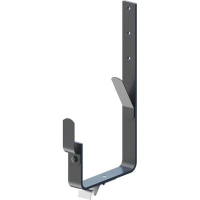 Satjam Kwadra Žľabový hák s jazýčkom hranatý 0,6 mm RAL 7016 antracit