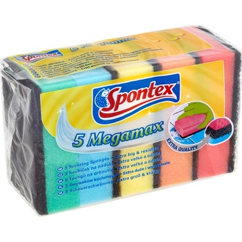 Spontex Megamax houbičky na nádobí 5 ks