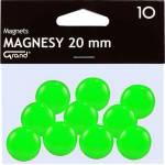 GRAND Магнит за маса GRAND 20 mm зелен 10 броя 130-1692 (130-1692)