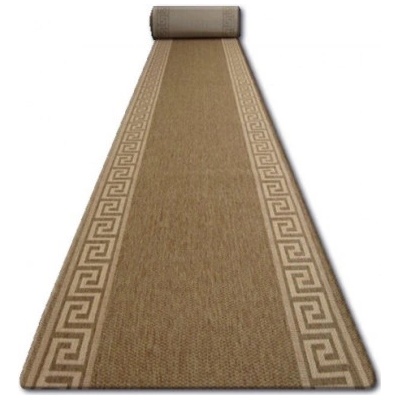 Nej-koberce Floorlux Sizal 20014 coffe/mais metráž 80 cm