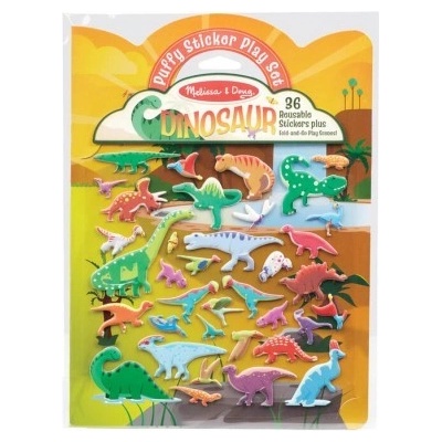 Melissa & Doug Znovunalepiteľné samolepky Dinosaury