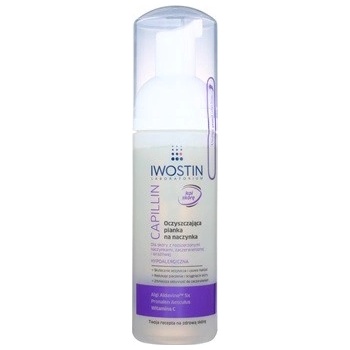 Iwostin Capillin čistící a odličovací pěna pro citlivou pleť s rozšířenými žilkami (Hypoallergenic) 165 ml