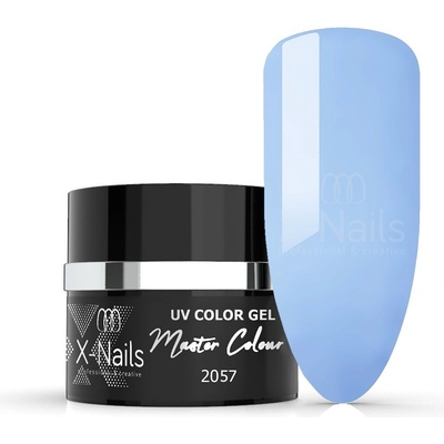 X Nails bezvýpotkový Uv Led gel Master Line heaven blue 5 ml