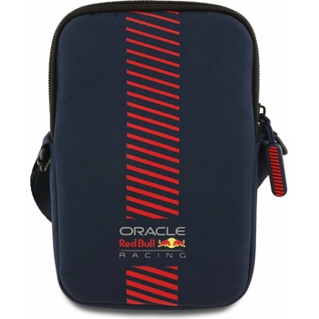 Red Bull PU Leather Powerbar Bag Size M - дизайнерска чанта (органайзер) за мобилни устройства и аксесоари (тъмносин)