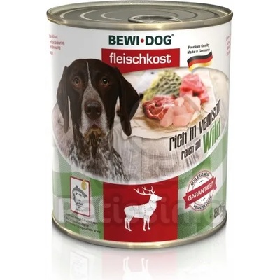 Bewi Dog -Dog консерва чисто месо богато на дивеч 24 х 800 гр