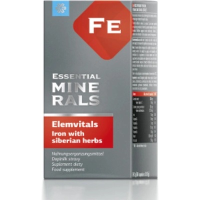 Siberian Wellness Elem Vitals Iron with Siberian Herbs 60 kapsúl