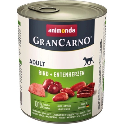 Animonda Gran Carno Original Adult hovädzina + kačacie srdcia 800 g