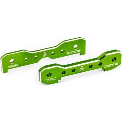 Traxxas съединител на рамената преден алуминиев зелено анодиран (за Sledge)