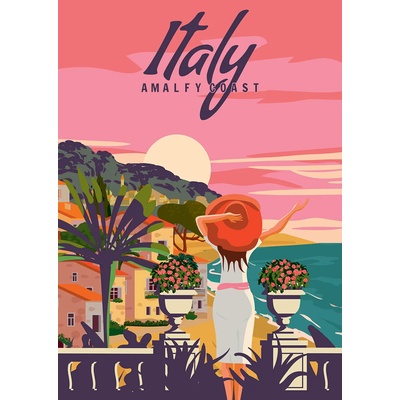 Alipson Puzzle - Puzzle Italy - Amalfy Coast - 1 000 piese
