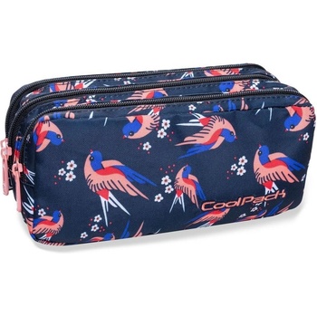 Image 1 of COOLPACK Ученически несесер с три ципа coolpack - primus - pink colibri