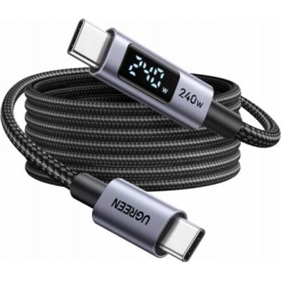 Ugreen 65868 USB-C - USB-C USB 3m černo-stříbrný