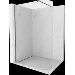 Mexen Kioto-R заоблена душ кабина Walk-in 140 x 200 см, прозрачна 8 мм, gun metal - 800-140-101-95-06 (800-140-101-95-06)