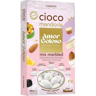Vital Country Mandle v bielej čokoláde MIX talianskych príchutí 500 g