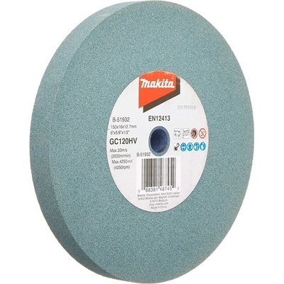 MAKITA GC120H B-51932 Brúsny kotúč 150x16x12.7 mm (veľmi mäkká väzba, jemná zrnitosť) pre GB602, GB602W