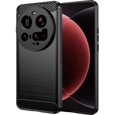 Techsuit Carbon Silicone pouzdro pro Xiaomi 15 Ultra – černé KF2347009
