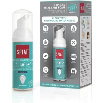 Splat 2 in 1 Mint ústní pěna 2 v 1 na čištění zubů a dásní bez kartáčku a vody 50 ml