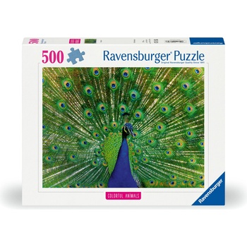 Ravensburger Пъзел Ravensburger от 500 части - Паун (7012001332)