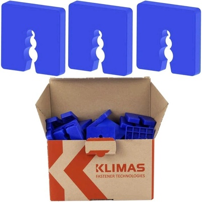 Klimas Wkret-Met 50ks - 8mm Distanční podložky 50x50mm - PVC