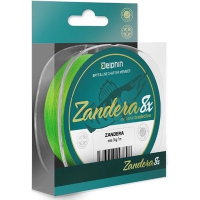 Delphin Zander 8 Fluo green 150 m 0,14 mm 9,8 kg