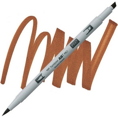 Lihová oboustranná fixa TOMBOW ABT PRO, Burnt Sienna (947)