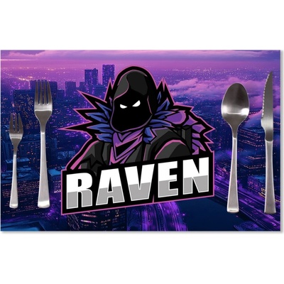 Sablio Prestieranie FORTNITE RAVEN Steampunk mesto 40x30cm