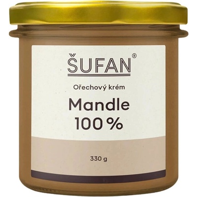 ŠUFÁNEK Mandlové máslo 100% 330 g