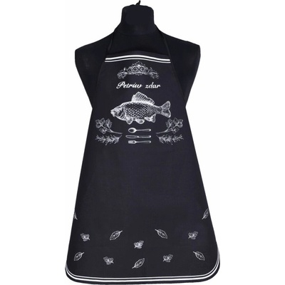 Dekortextil Zástěra Petrův zdar černá