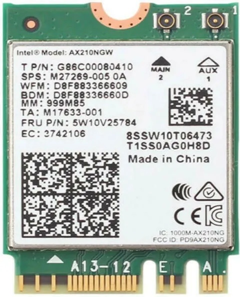 Intel AX210.NGWG.NV