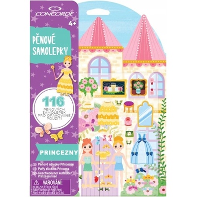 Penové samolepky CONCORDE Princezné