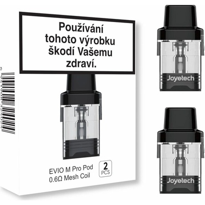 Joyetech EVIO M Pro Pod 2 ml cartridge 0,6ohm 2 ks