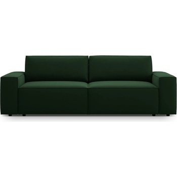 Micadoni Тъмнозелен кадифен разтегателен диван с място за съхранение 247 cm Jodie - Micadoni (MIC_3SF_51_F1_JODIE3)