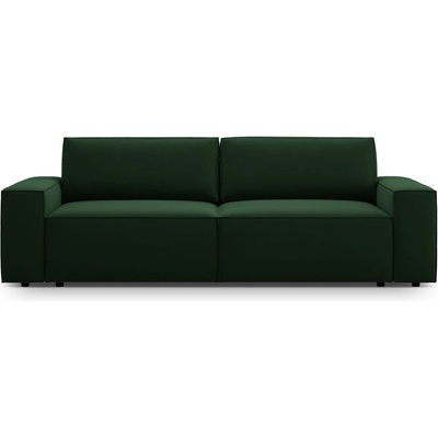 Micadoni Тъмнозелен кадифен разтегателен диван с място за съхранение 247 cm Jodie - Micadoni (MIC_3SF_51_F1_JODIE3)