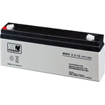 MW Power Акумулаторна батерия MW MWS 2.3-12, 12V, 2.3Ah, AGM, F1 конектори (MWS 2.3-12)