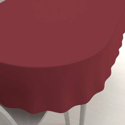 Biante oválný ubrus Rongo RG-097 Bordó 140x220 cm