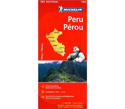 Peru č. 763 mapa