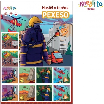 Kresli to! Pexeso Hasiči v teréne