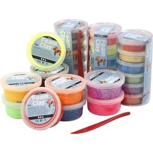 Creativ Company Set Foam Clay Assorted Colours 28 s (78816)