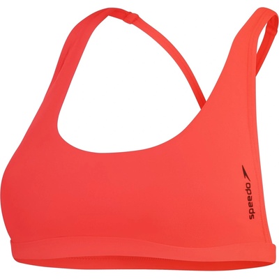 Speedo Горнище Speedo Women's Neck Bikini Top - Red