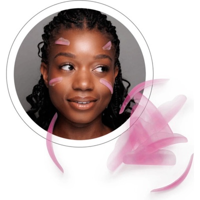 My Lamination Silikonové natáčky růžové 5 párů Velikost: MIX