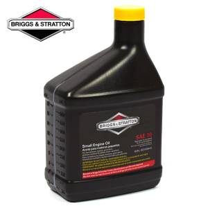 Briggs & Stratton Масло за 4-тактови двигатели с въздушно охлаждане, SAE 30 - лятно 0.6 л / Briggs Stratton 100005E / (BRGS 100005E)