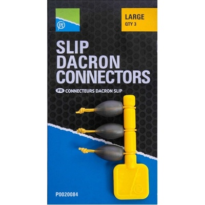 Preston Slip Dacron Connector Veľký Konektor