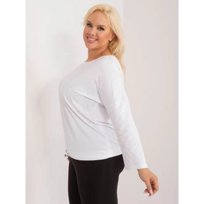 Feel Good Blouse RV-BZ-6294.06P-white šedá