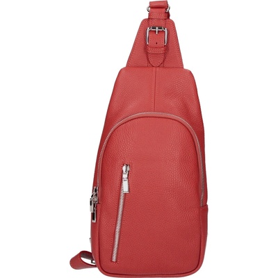 FashionM.cz Cork and Leather Butique Prague crossbody kabelka Charlie Red