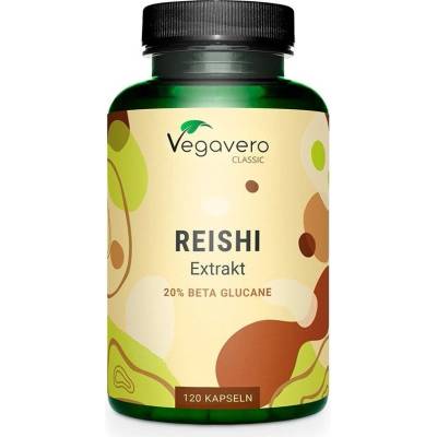 Vegavero Reishi Extract, 650 mg, 120 капсули, Vegavero (NX-CVPF-VCEX)