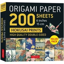 Origami Paper 200 Sheets Hokusai Prints 6 (15 CM): Tuttle Origami Paper: Double-Sided Origami Sheets Printed with 12 Different Designs (Instructions f